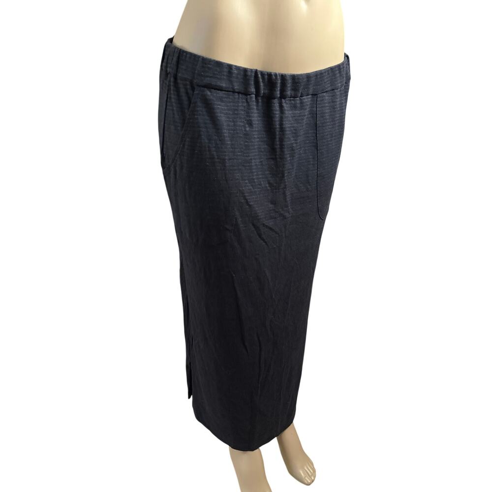 Prana Dark Charcoal Gray Maxi Skirt